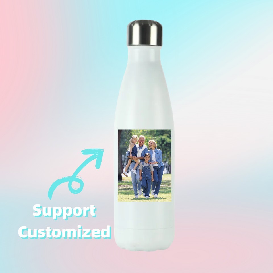 Personalized DIY Stainless Steel Vacuum Flasks 500ml
