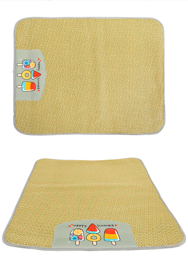 Pet Mat Ice Cool Grass Mat Dog's Nest Pet Products