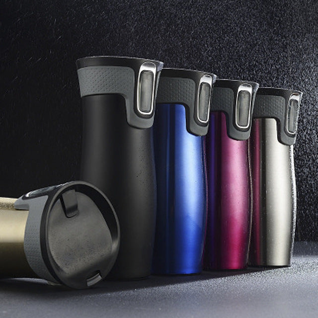 Stainless Steel Travel Mugs Water Flask Thermal Tea Bottle