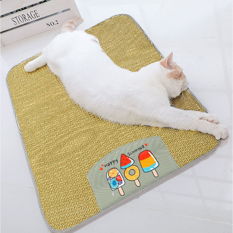 Pet Mat Ice Cool Grass Mat Dog's Nest Pet Products