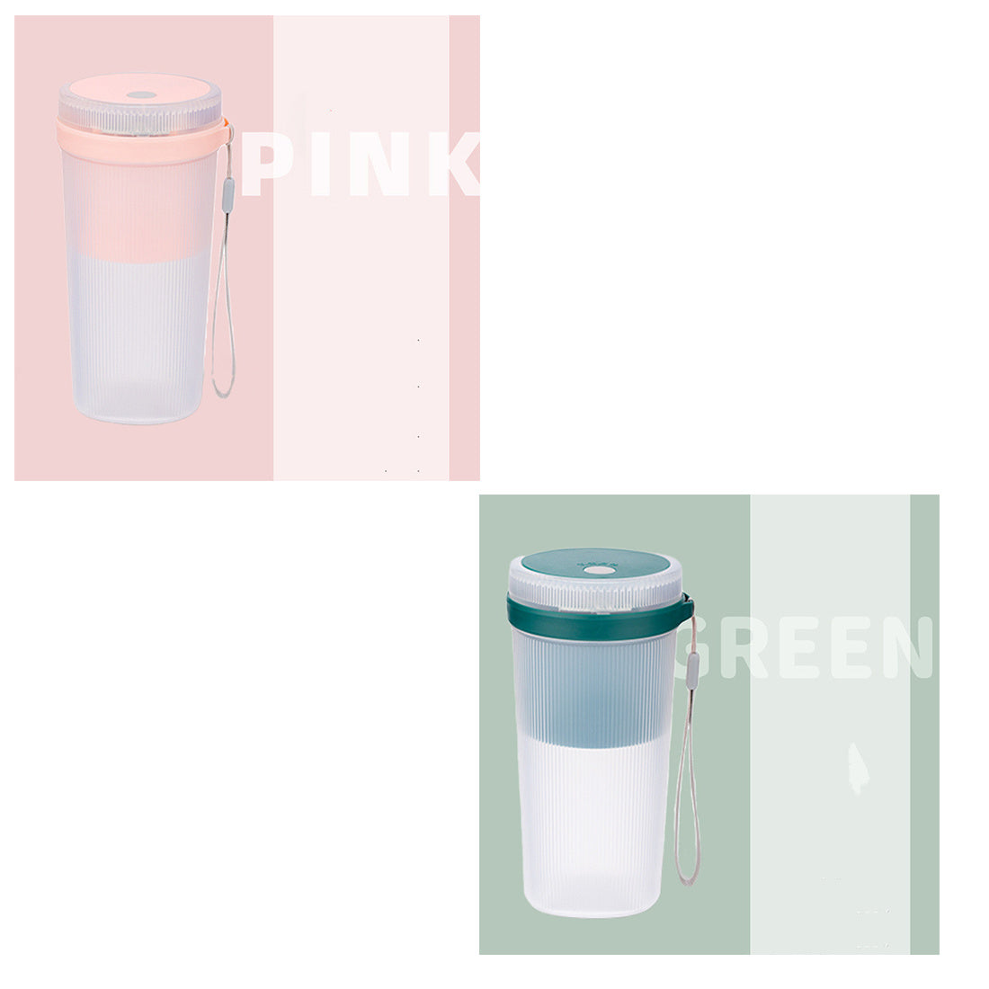 USB Rechargeable Smoothie Blender Fruits Juicer Extractor