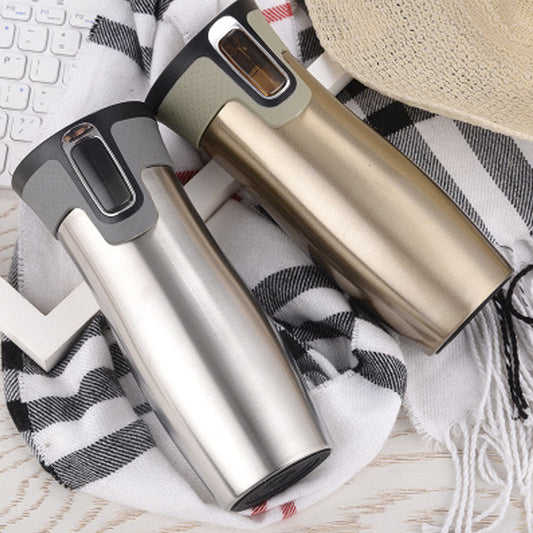 Stainless Steel Travel Mugs Water Flask Thermal Tea Bottle