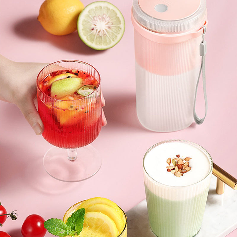 USB Rechargeable Smoothie Blender Fruits Juicer Extractor